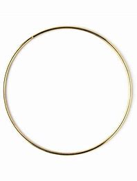CousinDIY 10"/25.4 cm Metal Macrame Ring